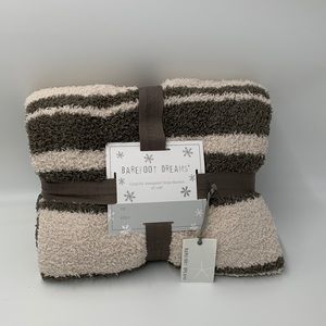 Barefoot Dreams CozyChic Variegated Stripe Blanket 45" x 60"